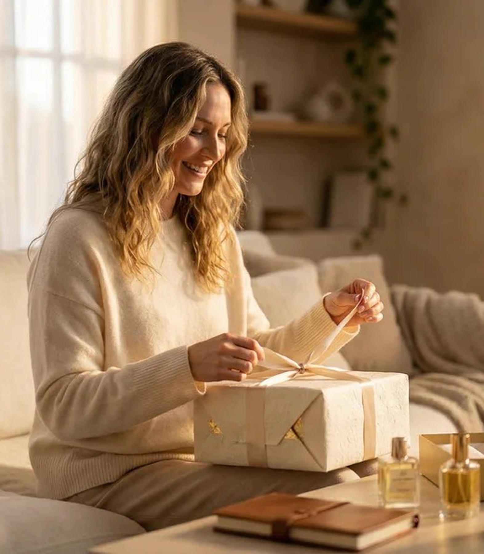 An intentional moment of care at home